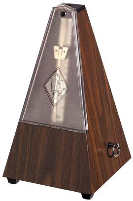 Wittner Metronome Pyramid shape Walnut grain