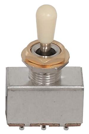Partsland Switch Toggle Switches Cream-coloured button