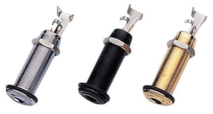 Partsland Output socket Chrome plated
