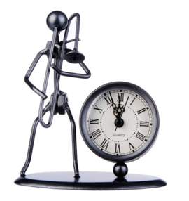 GEWA Sculpture with clock Trombone