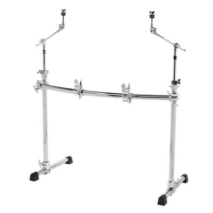 Gibraltar Rack System Chrome Series Curved Basic Rack GCS302C