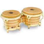 Latin Percussion Bongo Generation II Wood Natural, Gold HW Product Image
