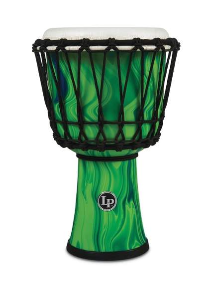 Latin Percussion Djembe Green Marble