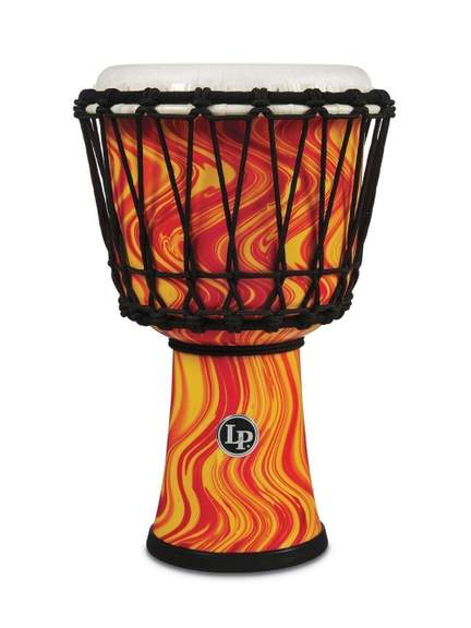 Latin Percussion Djembe Orange Marble