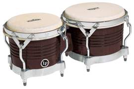 Latin Percussion Bongo Matador Wood Dark Wood