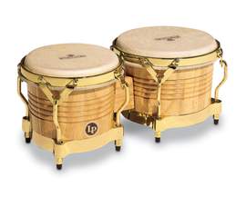 Latin Percussion Bongo Matador Wood Natural