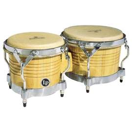 Latin Percussion Bongo Matador Wood Natural