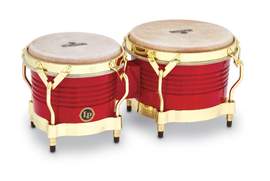 Latin Percussion Bongo Matador Wood Red