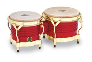 Latin Percussion Bongo Matador Wood Red