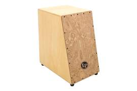 Latin Percussion Cajon front plate LP1433 Angled Cajon Teakan Tong veneer