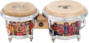 Latin Percussion Bongo Mini Tunable Santana Mini-Bongos