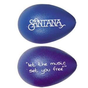 Latin Percussion RHYTHMIX Santana Egg Shaker Blueberry