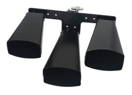 Latin Percussion Cow Bell Giovanni Melody Bells Low-Melody Black