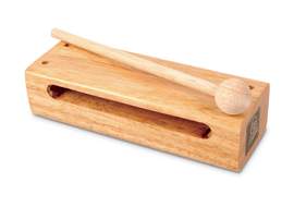 Latin Percussion Blocks Aspire Wood Wooden block with large beater