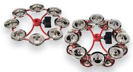 Latin Percussion Tambourine City Hi-Hat Jingle Ring Single Row