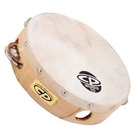Latin Percussion Tambourine CP  Wood 8", single row