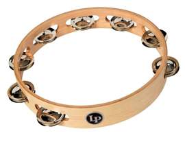 Latin Percussion Tambourine Professional LP Single row Tambourine 10