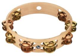 Latin Percussion Tambourine Pro 10 in Double Row LP380B-BB