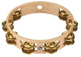Latin Percussion Tambourine Pro 10 in Double Row LP380B-BR