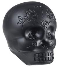 Latin Percussion Shaker Sugar Skull Black