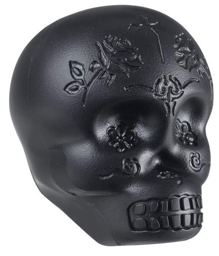 Latin Percussion Shaker Sugar Skull Black