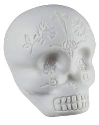 Latin Percussion Shaker Sugar Skull Glow in the dark