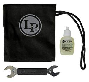 Latin Percussion Tuning lugs & tension rods accessories Accessory Pouch Pro with LP227A tuning key & LP238 Lug Lube