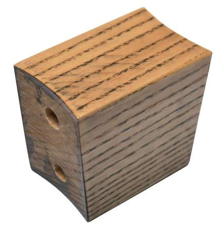 Latin Percussion Bongo center block Comfort Curve 7" & 8 1/2" North American Ash