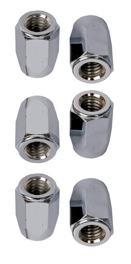 Latin Percussion Tuning lugs & tension rods accessories Tuning Nut Super Nuts 3/8" Chrome