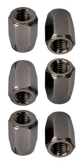 Latin Percussion Tuning lugs & tension rods accessories Tuning Nut Super Nuts 3/8" Brushed Nickel