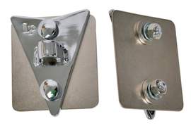 Latin Percussion Side plate Brazilian LP3512 Rebolo - LP3514 Tantan Chrome