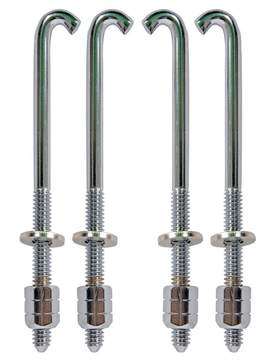 Latin Percussion Tuning lugs Brazilian LP3512 Rebolo - LP3514 Tantan Chrome