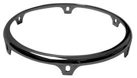 Latin Percussion Hooped Conga Comfort Curve II - Z Series (Extended Collar) - Brushed Nickel 11 3/4" Conga | 6 hole