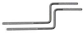Latin Percussion Hardware accessories & replacement parts Percussion Rod 3/8" - LP372 + LP472 Everything Rack - Z-Form Chrome