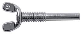 Latin Percussion Hardware accessories & replacement parts Wing nut 1/2" - Height adjustment LP290B Chrome