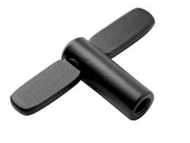 Latin Percussion Hardware accessories & replacement parts Wing nut M6 Aspire - LPA653 LPA703 black, powder coating