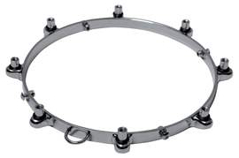 Latin Percussion Hooped Brazilian Brass Cuica LP3408 Bottom Rim | 8 holes