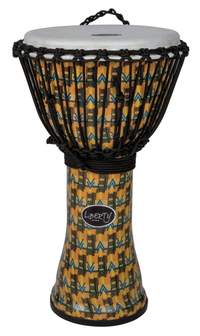 GEWA Djembé Liberty Series Rope Tuned 14" Abstract Kente