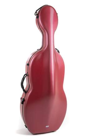 PURE GEWA Cello case POLYCARBONATE 4.6 4/4 red Rolly