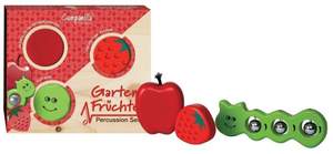 Campanilla Percussion Set Garden friends 3-pieces Garden fruits 3-piece