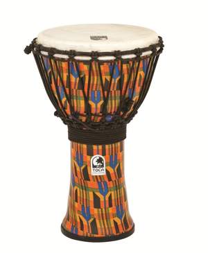 Toca Djembe Freestyle Rope Tuned Kente Cloth