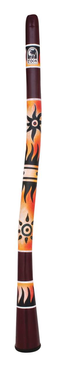 Toca World Percussion Curved Didgeridoos Tropical Sun