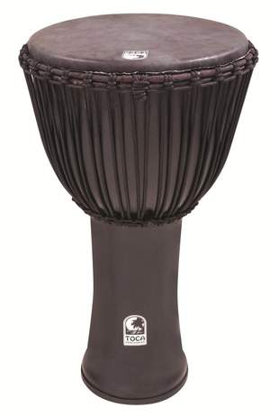 Toca Djembe Freestyle Rope Tuned Kente Cloth with Bag