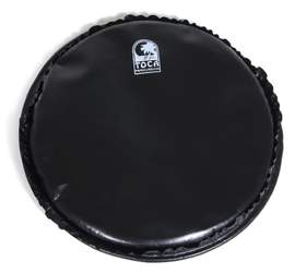 Toca Djembe head Freestyle Rope 14" goatskin black, Rope