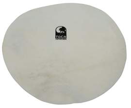 Toca Djembe head Flat Skin 14" black (to 10")