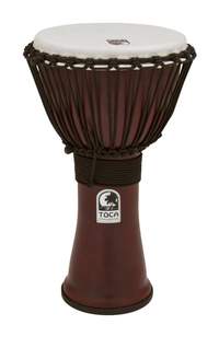 Toca Djembe Freestyle II Rope Tuned Dark Red