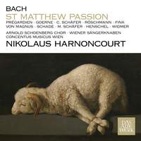 J S Bach: St Matthew Passion, BWV244