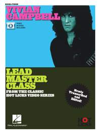 Vivian Campbell- Lead Master Class
