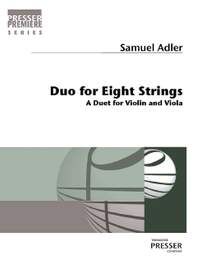 Adler, S: Duo for Eight Strings