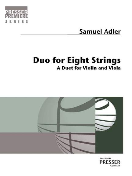 Adler, S: Duo for Eight Strings